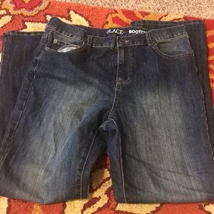 Boys dark denim jeans